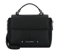 Karl Lagerfeld Behind the Seams Handbag Leather 24 cm with expansion pleat black
