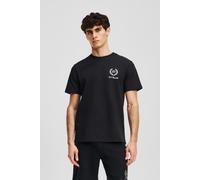 Karl Lagerfeld Black Hotel Karl Crest Ss T-shirt size S | Basic T-Shirts Outlet | Men S