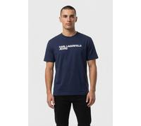 Karl Lagerfeld Black Iris Klj Reg Ss Essential Tee size XS | Print T-Shirts Outlet | Men | Purple XS