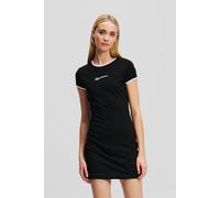Karl Lagerfeld Cap Sleeve Milano Dress Black size M | Mini Dresses Outlet | Women | Black M