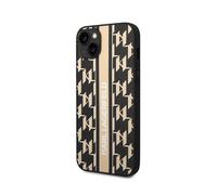 Karl Lagerfeld Case for iPhone 14 Plus PU Monogram Stripe