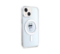 Karl Lagerfeld Case for iPhone 15 IML with Sitting doll pattern