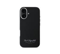 Karl Lagerfeld Case for iPhone 16 Hotel RSG Textured Grainy Elegant