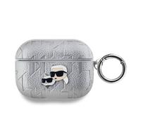 Karl Lagerfeld Case for Pods Pro with Karl and Choupette Waffle pattern