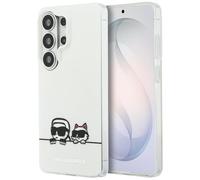 CG MOBILE Karl Lagerfeld IML Guck-Guck Karl & Choupette Compatible with MagSafe Case for Samsung Galaxy S26 Ultra (Transparent)