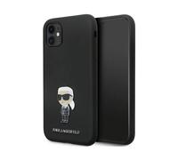 Karl Lagerfeld Case KLHCN61SMHKNPk Choupette Head Silicone Pink - iPhone 11/XR