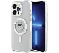 Karl Lagerfeld Choupette Hard Case with MagSafe for iPhone 15 Pro Max 6.7" Clear