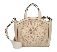 Karl Lagerfeld Circle Handbag Leather 25 cm beige
