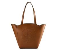 Karl Lagerfeld Circle Shopper Bag Genuine Leather 27 cm brown