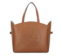 Karl Lagerfeld Circle Shopper Bag Leather 37 cm brown