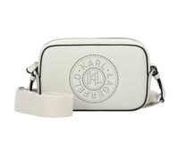 Karl Lagerfeld Circle Shoulder bag Leather 20 cm white