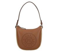Karl Lagerfeld Circle Shoulder Bag Leather 25 cm brown
