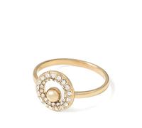 Karl Lagerfeld crystal-embellished ring - Gold 52