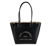 Karl Lagerfeld Daily Shoulder Bag Genuine Leather 36 cm black