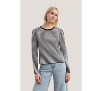 Karl Lagerfeld Disney Stripe Longsleeve T-shirt Small Stripe Black-white size XS | Shirts Outlet | Women | Black XS