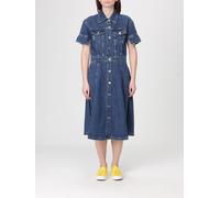 Karl Lagerfeld Dress Woman color Blue - Size: M - female