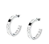 KARL LAGERFELD Earrings Hoop Earrings with Crystals