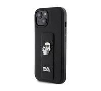 Karl Lagerfeld Klhcp15sgsakcpk Iphone 151413 6.1 Gripstand Saffiano Karl&choupette Pins Phone Case