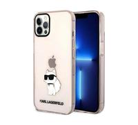 Karl Lagerfeld Hardcase KLHCP12MHNCHTCP, Pink - iPhone 12 / 12 Pro 6,1