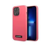 Karl Lagerfeld Hardcase KLHCP13XSLMP1PI, Fuchsia - iPhone 13 Pro Max