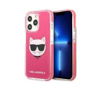Karl Lagerfeld Hardcase KLHCP13XTPECPI, Pink - iPhone 13 Pro Max