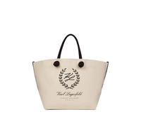 Karl Lagerfeld Hotel Karl Crest beach bag - Neutrals One Size