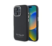 CG MOBILE Karl Lagerfeld KLHCP16LPGWCMKHK Case for iPhone 16 Pro 6.3 Inch Black Hotel RSG