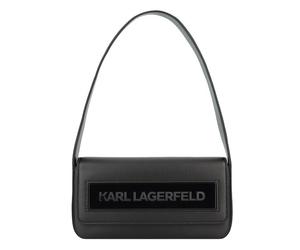 Karl Lagerfeld Ikon K Shoulder Bag Leather 24 cm black