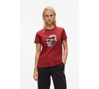 Karl Lagerfeld Ikon Rs Duo T-shirt Scarlet Sage size M | Shirts Outlet | Women | Red M