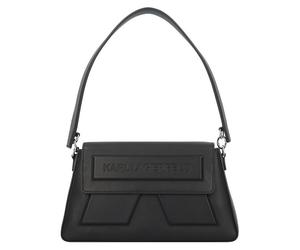 Karl Lagerfeld Ikon Shoulder Bag Leather 31 cm black