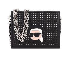 Karl Lagerfeld Ikonik 2.0 Clutch purse Leather 11 cm black