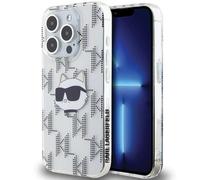 Karl Lagerfeld Klhcp15lhklpcht Iphone 15 Pro 6.1 Iml Choupette Head&monogram Phone Case