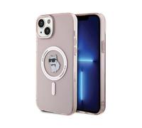 Karl Lagerfeld IML Choupette MagSafe Case, Pink - iPhone 15 Plus