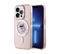 Karl Lagerfeld IML Choupette MagSafe Case, Pink - iPhone 15 Pro Max