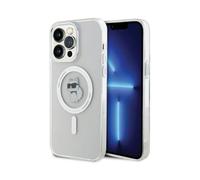 Karl Lagerfeld Choupette Hard Case with MagSafe for iPhone 15 Pro Max 6.7" Clear