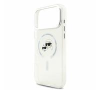 Karl Lagerfeld IML Karl & ChoupetteHead MetalFrame Case for iPhone17ProMax Clear