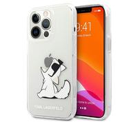 Karl Lagerfeld iPhone 13 Pro Max Hardcase Cover Cat Transparent