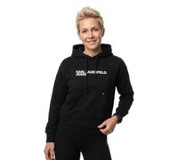 KARL LAGERFELD JEANS, Women's, Essentail Logo Hoddie, Regular Fit, Black, S