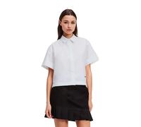 Karl Lagerfeld Jeans A3w11005 Short Sleeve Shirt White XS Woman