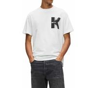 Karl Lagerfeld Jeans Men K/Logo Regular Short Sleeve T-Shirt White XXL