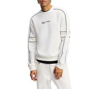 KARL LAGERFELD JEANS Men Regular Piping Sweatshirt White L