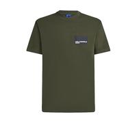 KARL LAGERFELD JEANS Men Regular Short Sleeve Box Logo T-Shirt Forest Night S