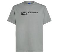 Karl Lagerfeld Jeans A1m17002 Short Sleeve T-shirt Grey L Men