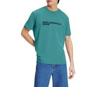 KARL LAGERFELD JEANS Regular FIT Short Sleeve TEE, Blue, M