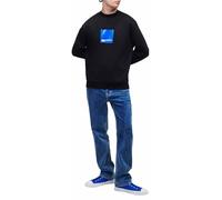 Karl Lagerfeld Jeans, Men's, Box Logo Sweat, Regular Fit, Black, L