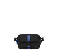 KARL LAGERFELD JEANS Men's Coated Faux-Leather Convert Belt Bag, Black, S, Coated Faux-leather Convert Belt Bag