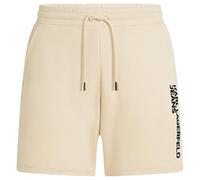 KARL LAGERFELD JEANS, Men's, Essential Logo Sweatshort, Regular Fit, Wood Ash, XXL Brown