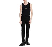 KARL LAGERFELD JEANS Men's Slim Denim Jeans, Stay Black, 32 W/30 L