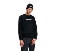 KARL LAGERFELD JEANS, Men's, Logo Knit Sweater, Regular Fit, Black, XXL