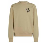KARL LAGERFELD JEANS Men's Monogram Sweat, Regular Fit Sweater, Beige, L